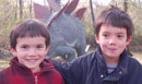 Michele e Sergio - 24 ottobre - I dinosauri- 4 anni