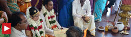 2014 Febbraio - India-Chennai: Matrimonio con rito Indu in un tempio