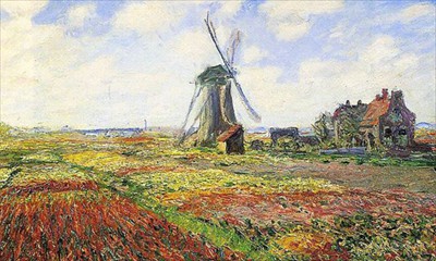 campo di tulipani in Olanda (1886)