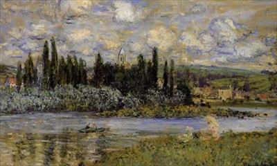 veduta di Vetheuil